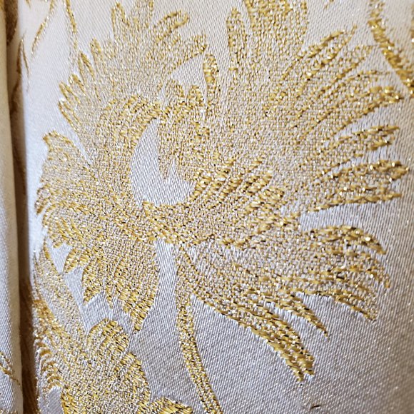 Vintage Fit and Flare Gold and Ivory - Picture 3 of 15